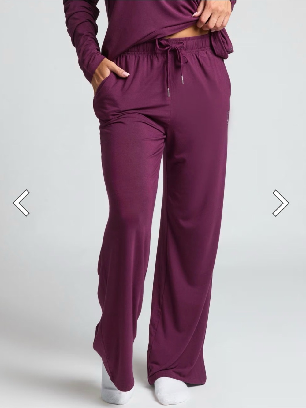Comfrt Cloud Lounge Pants in Plum